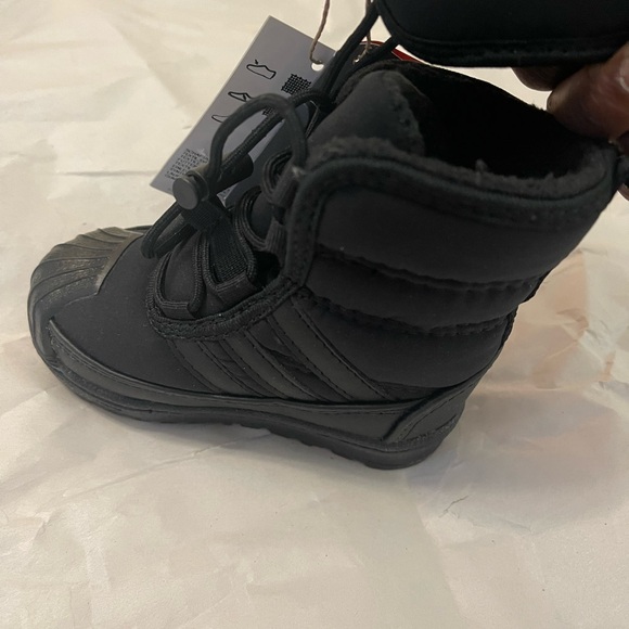Adidas Superstar 360 Kids Boots - Black - Picture 9 of 10